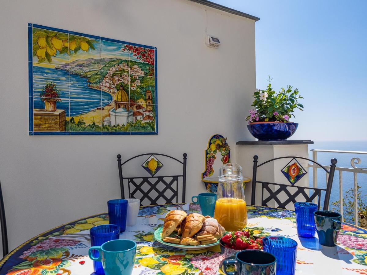 Blue Waves - De Vivo Realty Positano Apartment Luaran gambar
